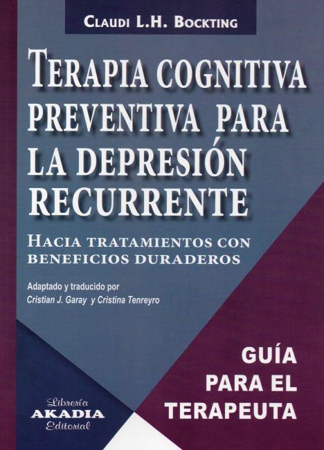 TERAPIA COGNITICA PREVENTIVA PARA LA DEPRESION RECURRENTE 