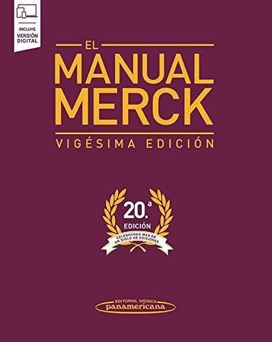 MANUAL MERCK 20º EDICION + EBOOK 