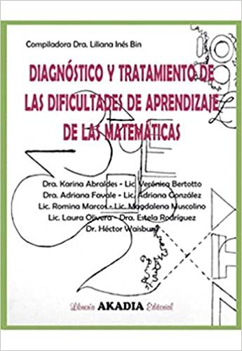  DIAGNOSTICO Y TRATAMIENTO DE LAS DIFICULTADES DE APRENDIZAJE DE LAS MATEMATICAS